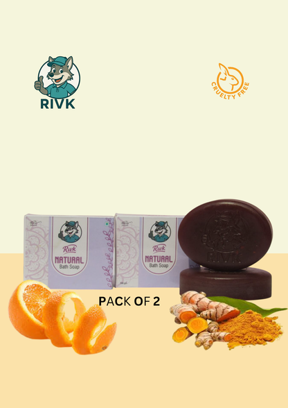 Rivk Natural De-Tan Soap (Pack of 2) - Premium Bath Experience
